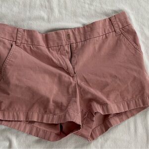 J. Crew High Waist Dusty Rose Shorts